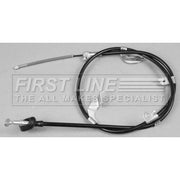 First Line Handbrake Cable Left Rear fits Suzuki Swift III 2010-2017 1.2 1.3