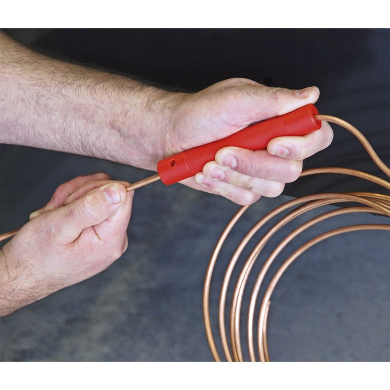Sealey Brake Pipe Straightening Tool Copper Steel Cupro-Nickel Straightener Sealey  - Dynamic Drive