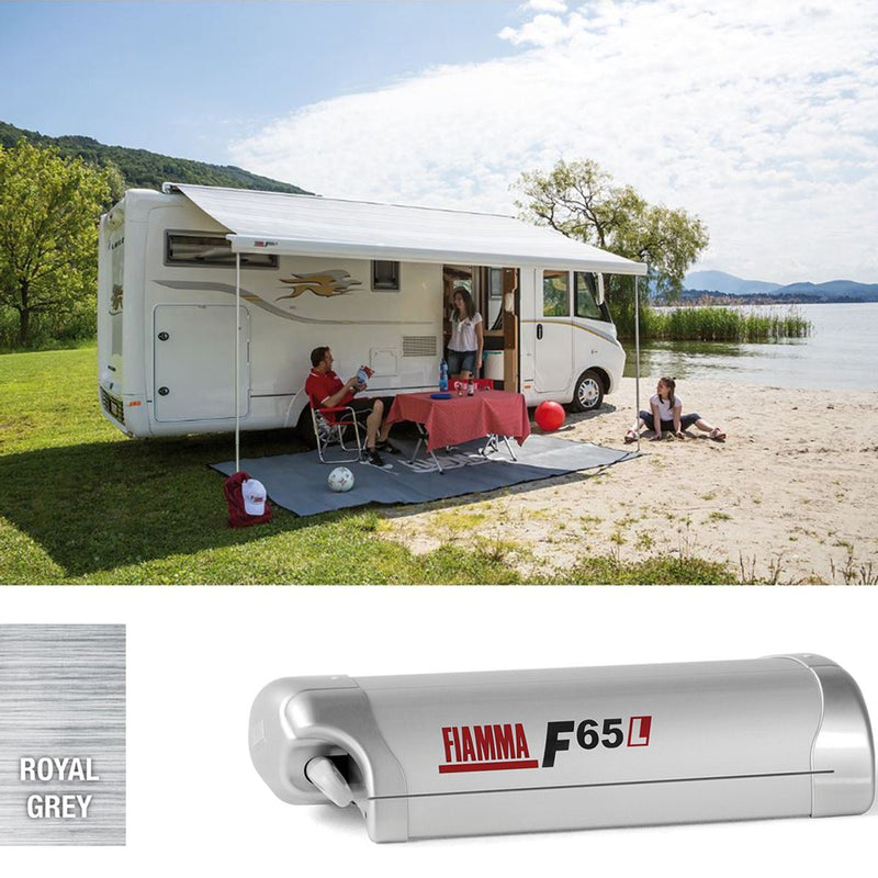 Fiamma Titanium F65L 400 Royal Grey Fabric Fiamma - Dynamic Drive