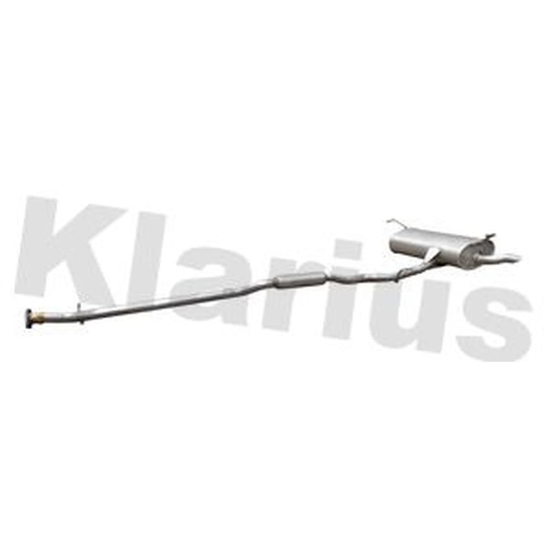 Klarius Box With Tail Pipe Rear fits Nissan Qashqai I 2007-2013 2.0