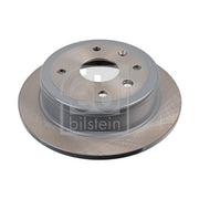 Febi 2 x Solid Rear Brake Discs 108451-x2