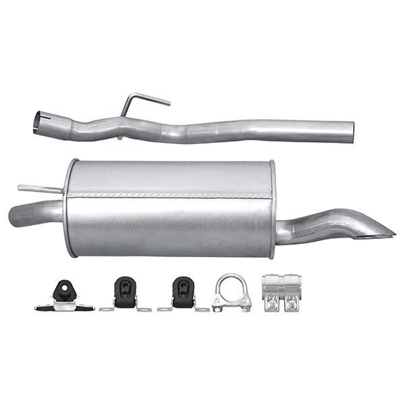 Hella End Silencer Rear fits VW Transporter 1990-2003 1.9 2.4