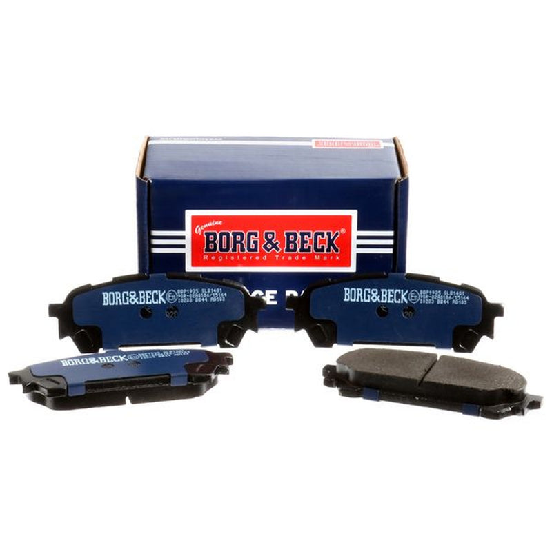 Borg & Beck Rear Brake Solid Discs & Pads fits Subaru Impreza 2006-2007 1.5