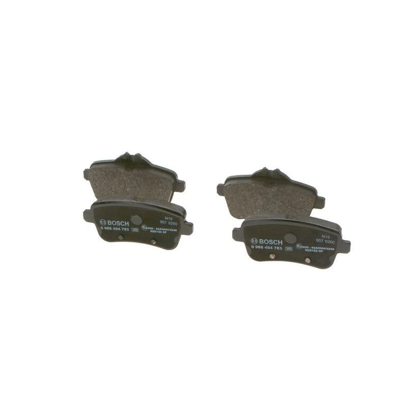 Bosch Front & Rear Pads fits Mercedes-Benz Cla 2013-2019 117.352