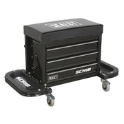 Sealey Mechanic's Utility Seat & Tool Kit SCR18COMBO Sealey - Dynamic Drive