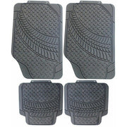 Heavy Duty Rubber Tyre Tred Car Floor Mats Set Non Slip Washable Universal Fit UKB4C - NN4 Online