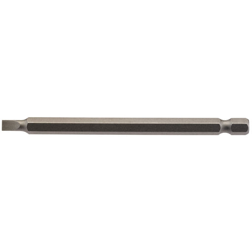 Draper Plain Slot Insert Bit, 4.5mm, 1/4" Hex, 100mm Long (Pack of 1) 64344 Draper - Dynamic Drive