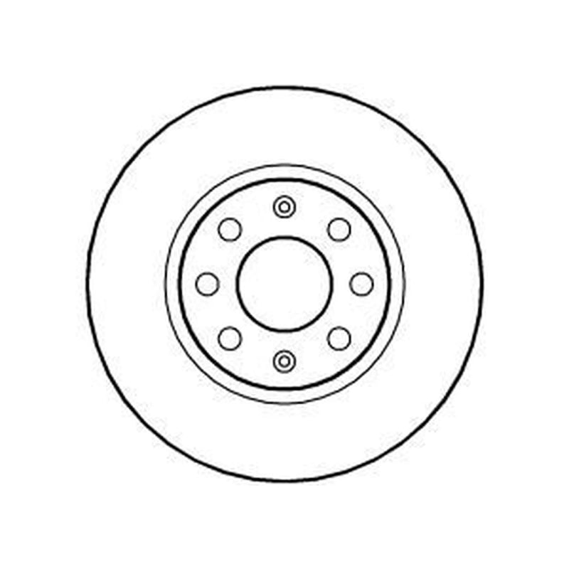 Abtex 2 x Front Brake Discs BD1325V-x2