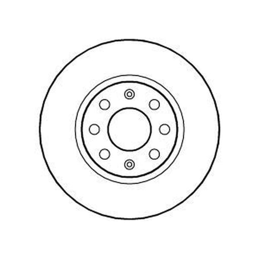 Abtex 2 x Front Brake Discs BD1325V-x2