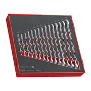 Teng Tools Combination Spanner Set FOAM2 15 Pieces Teng Tools - Dynamic Drive