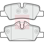 Apec Rear Brake Solid Discs & Pads fits Mini Mini 2013-2020