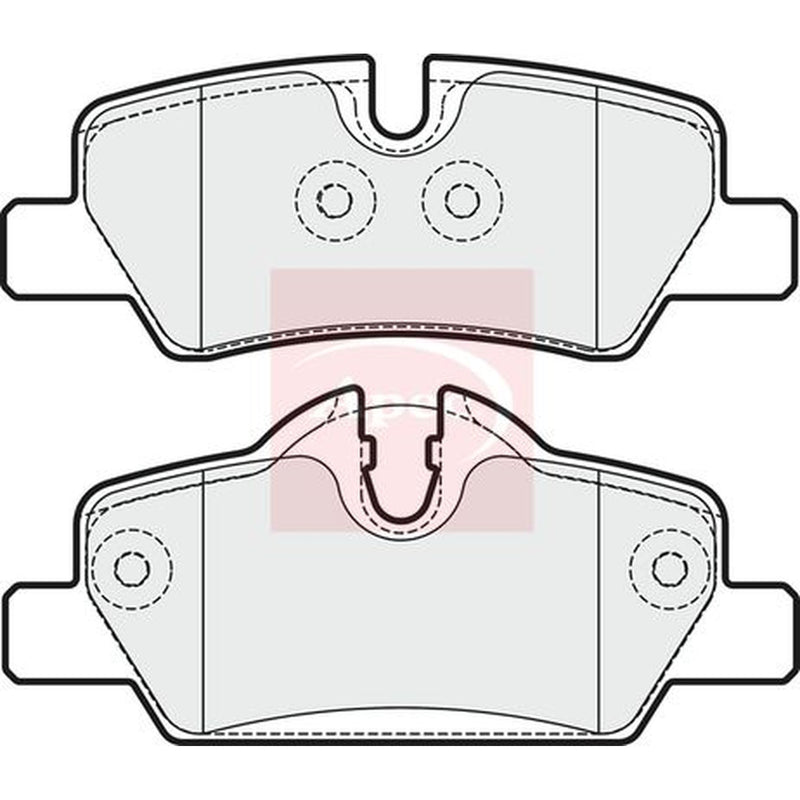 Apec Front Vented & Rear Vented Brake Discs & Pads fits Mini Mini 2020 on