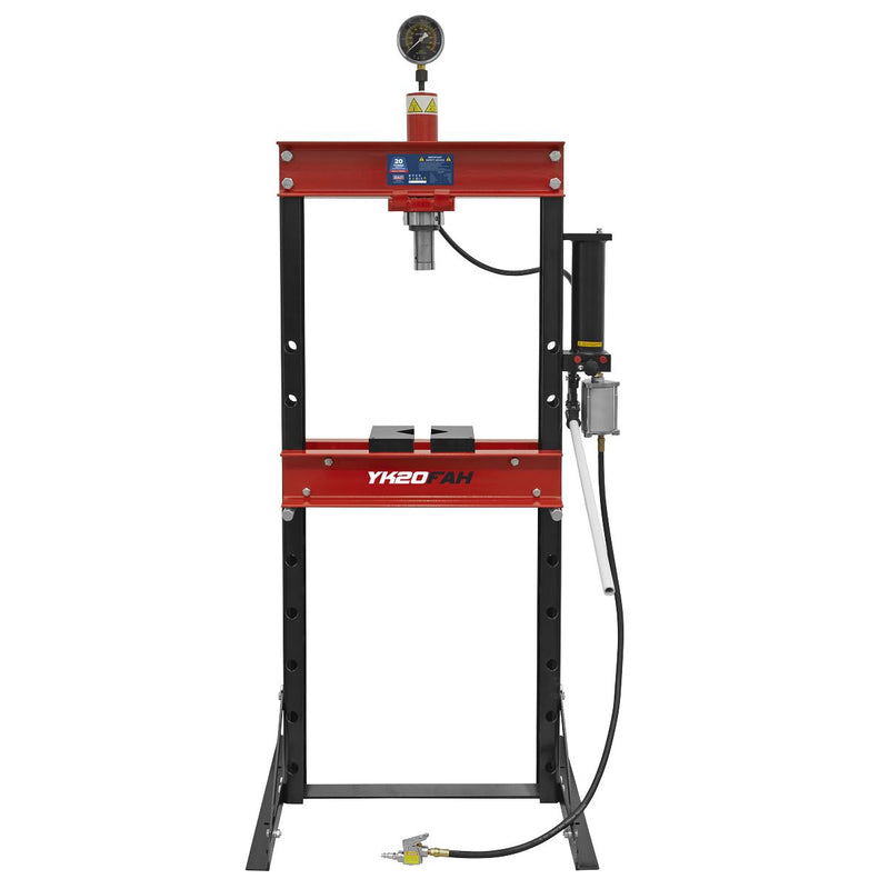 Sealey Air/Hydraulic Press 20 Tonne Floor Type YK20FAH Sealey - Dynamic Drive