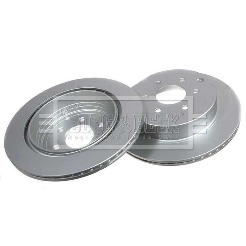 Borg & Beck Front & Rear Brake Discs & Pads fits Nissan Pathfinder III 2005 on