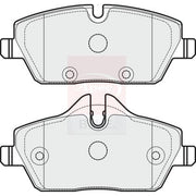 Apec Front Vented & Rear Vented Brake Discs & Pads fits BMW 1 2008-2013