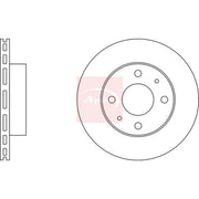 Apec 2 x Vented Front Brake Discs DSK2055-x2