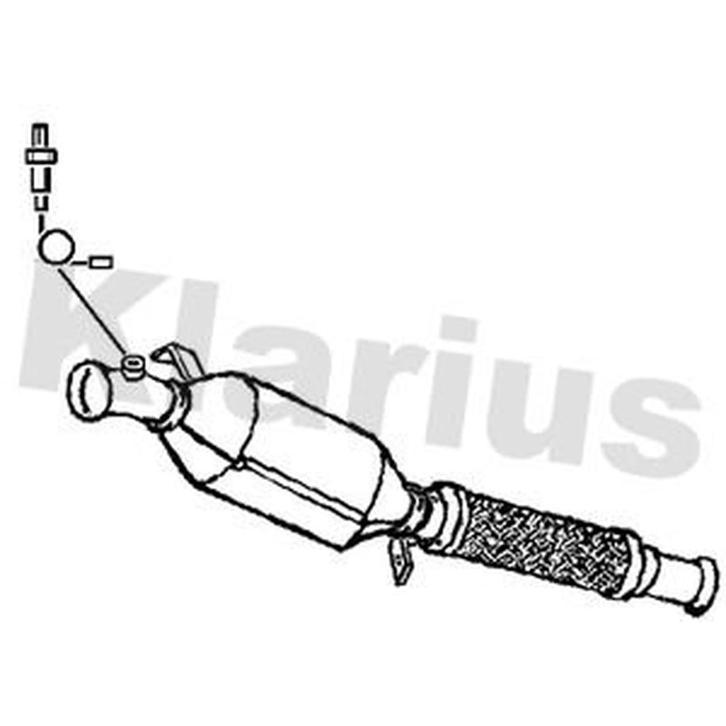 Klarius Diesel Particulate Filter W/Cat T/A fits VW Amarok 2010-2012 2.0