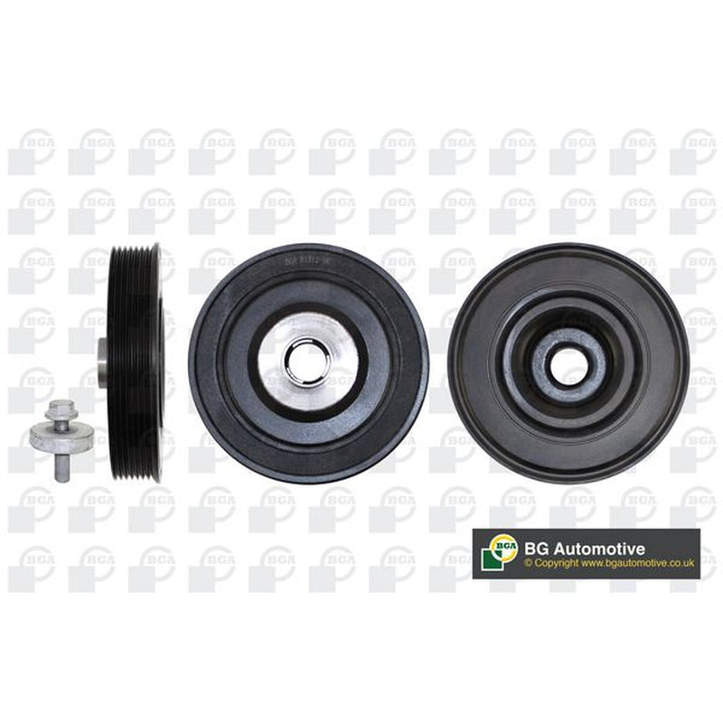 BGA Belt Pulley Set, Crankshaft fits Renault Espace 2002-2015 2.0