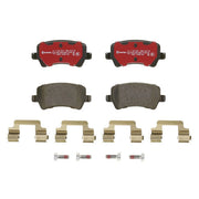 Brembo 4 x Rear Brake Pad Set fits Volvo S60 II 2010-2018 2.0 2.5 3.0