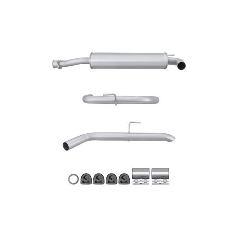 Hella End Silencer Rear fits Mercedes-Benz V-Class 1996-2003