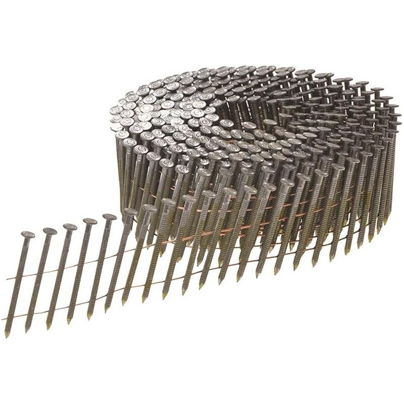 Bostitch Galvanised Ring Shank Coil Nails 2.8 x 65mm (Pack 7500) Bostitch - Town Tools