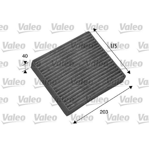 Valeo Cabin Air Filter (Pollen Filter) 698802