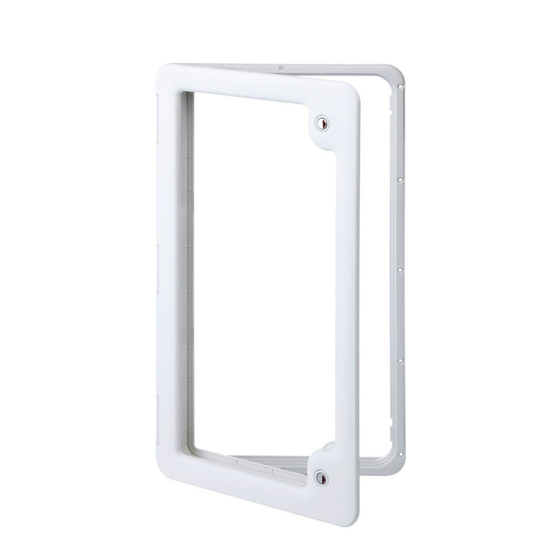 Thetford White Service Door 4 with 2 Locks 2681880 Thetford - Dynamic Drive
