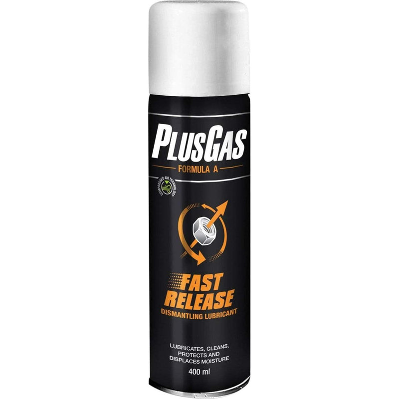Plus Gas Releasing Fluid Aerosol Dismantle Lubricant Nuts & Bolts Kit 400ml X 2 Plus Gas  - Dynamic Drive