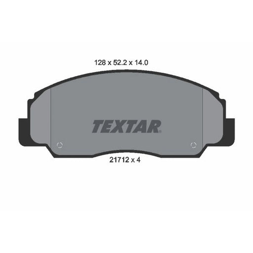 Textar Front Brake Pad Set 2171201