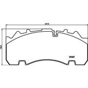 DON Brake Pad Set