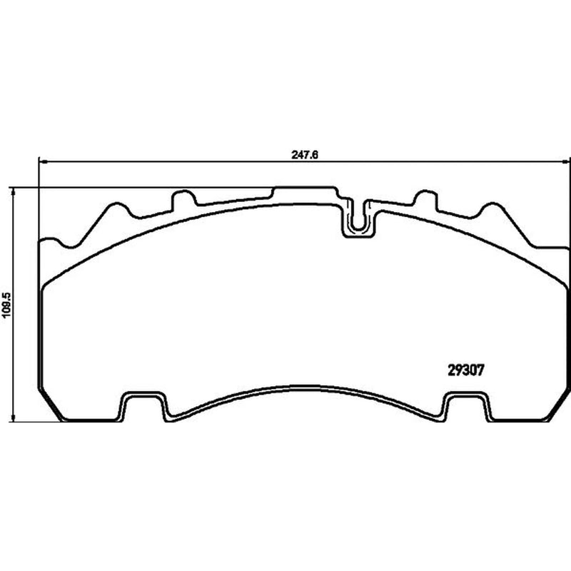 DON Brake Pad Set