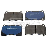 Borg & Beck Front & Rear Brake Discs & Pads fits Subaru Impreza 2001-2005 2.0