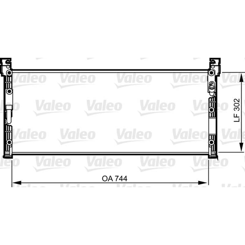 Valeo Air Conditioning Condenser 814285