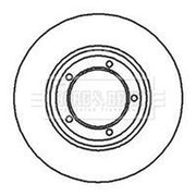 Borg & Beck Front & Rear Brake Discs & Pads fits Land Rover Range Rover