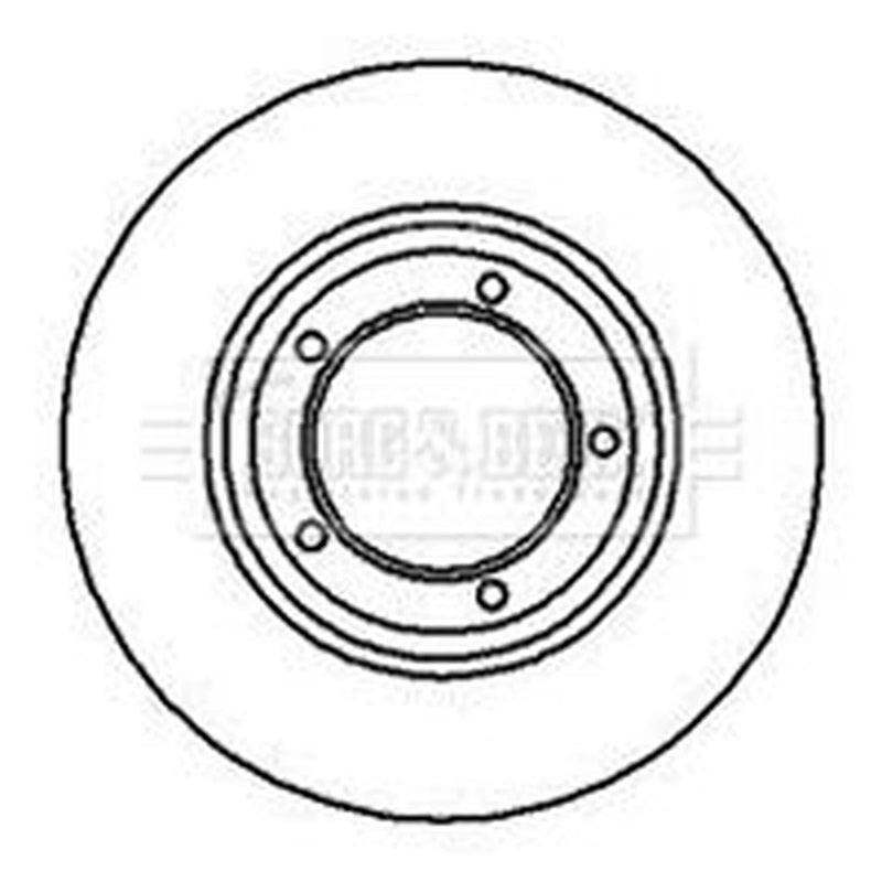 Borg & Beck Front & Rear Brake Discs & Pads fits Land Rover Range Rover
