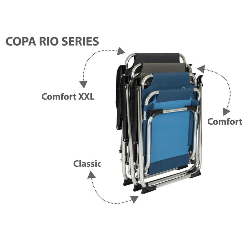 Bo-Camp Chair Copa Rio M Aluminium Forest Bo-Camp - Dynamic Drive