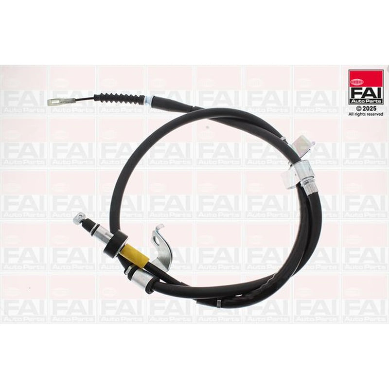 FAI Handbrake Cable Right Rear fits Kia Picanto II 2011-2017 1.0 1.2