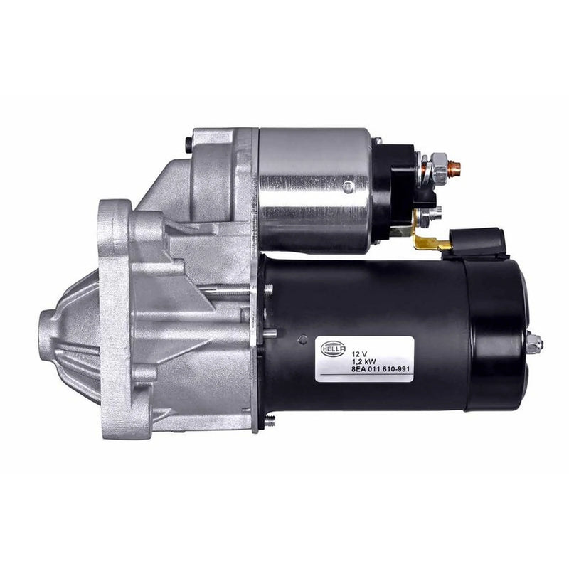 Hella Starter Motor 12V 1.2kW 11 Teeth fits Renault Clio 1999-2005 1.9