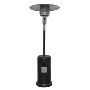 Dellonda Outdoor Garden Gas Patio Heater 13kW Commercial & Domestic Use Black Dellonda  - Dynamic Drive
