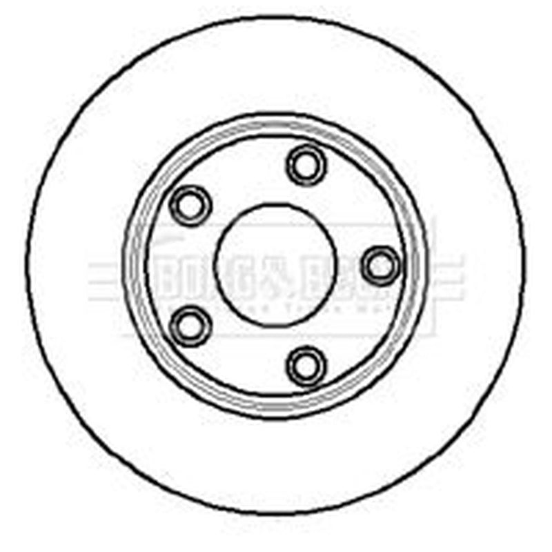 Borg & Beck Front & Rear Brake Discs & Pads fits Audi A8 D3 2003-2010 6.0