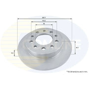 Comline Front & Rear Brake Discs & Pads fits Kia Optima 2012-2015 2.0