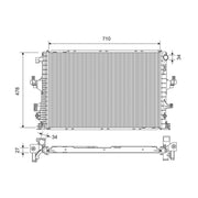 Valeo Engine Radiator 701390