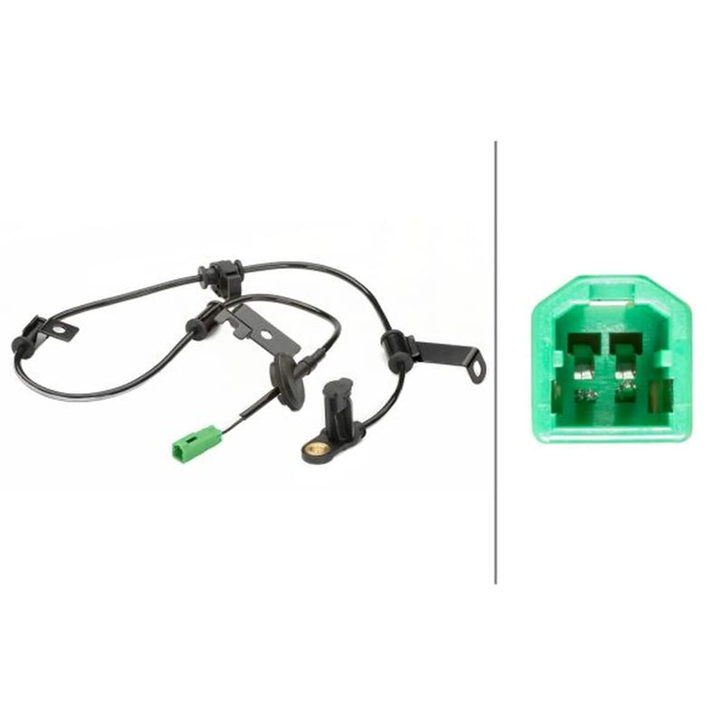 Hella ABS Wheel Speed Sensor Rear fits Ford Usa Escape 2001-2004 2.0 3.0