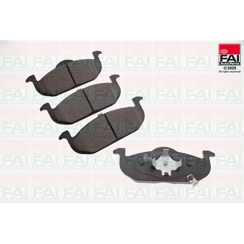 FAI Front Brake Pad Set fits MG MG 3 2011 on 1.3 1.5