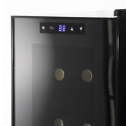 Baridi 12 Bottle Wine Fridge & Cooler - Black DH73 Baridi - Dynamic Drive