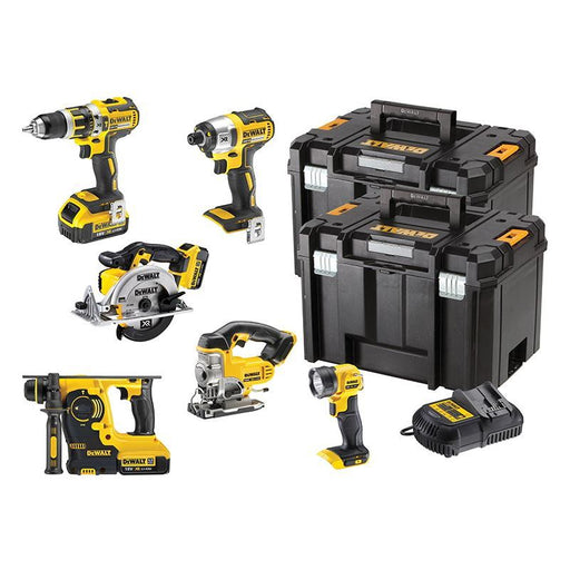 Dewalt Power Tools DCK699M3T XR 6 Piece Kit 18V 3 x 4.0Ah Li-ion DeWALT Power Tools - Dynamic Drive
