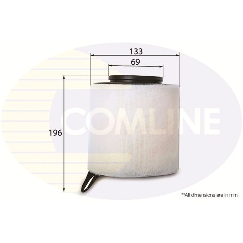 Comline Engine Air Filter fits BMW 1 2004-2011