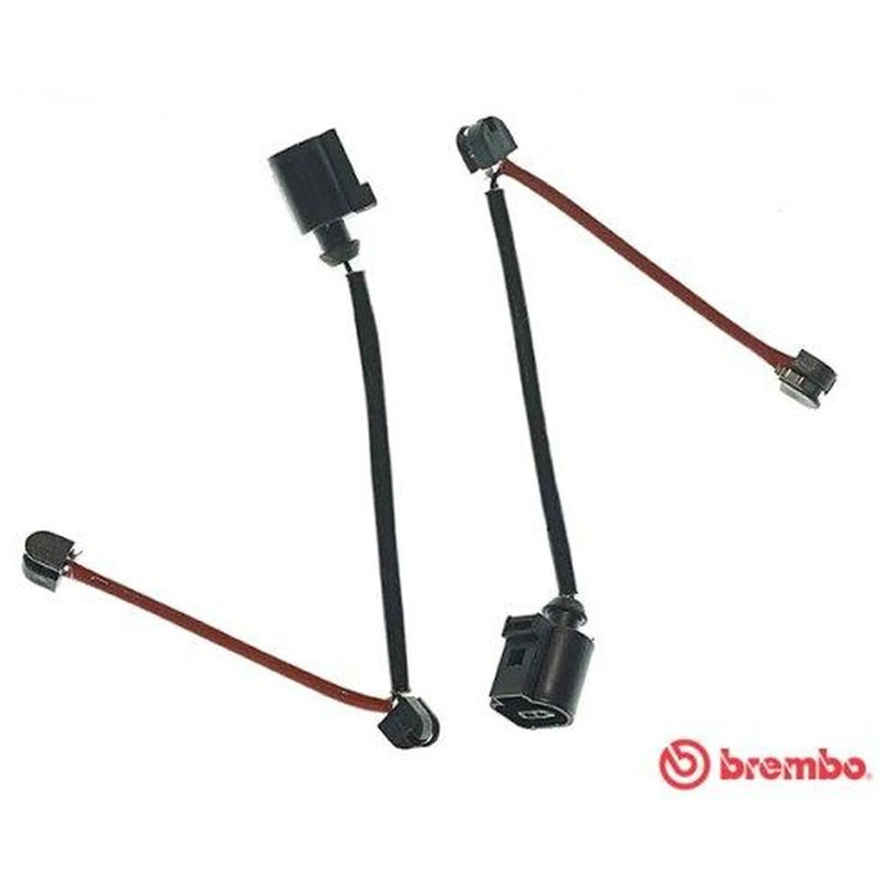 Brembo 2 x Brake Pad Wear Sensor Rear fits Audi Q7 2006-2015 3.0 3.6 4.2 6.0