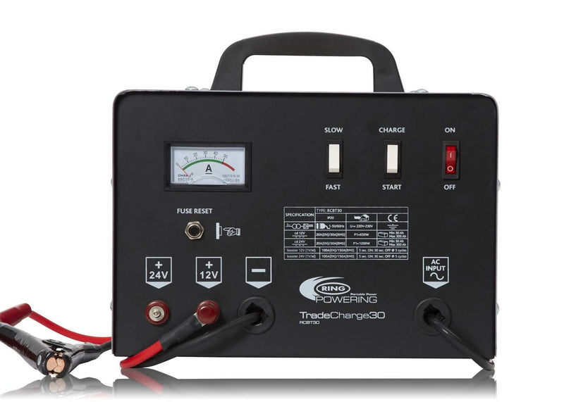 Ring 30 Amp 12V/24V Bench Charger/Starter - RCBT30 - image 1