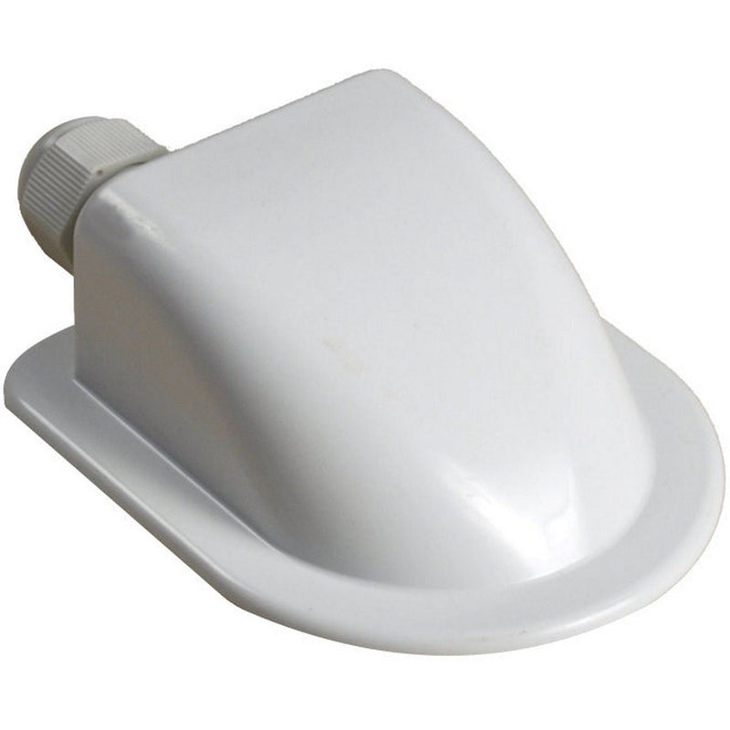 Solar Panel Feed Gland White 1 Way for Caravans & Motorhomes | Weather Resistan Nova - Dynamic Drive